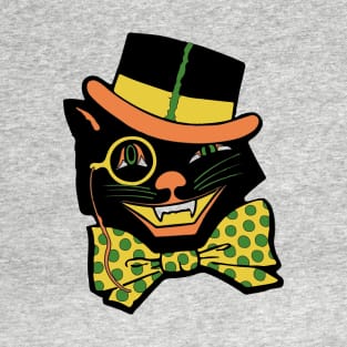 Top Hat Cat Shirt T-Shirt